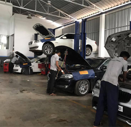 Car accident service at German Tech